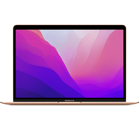 macbook air gold pink