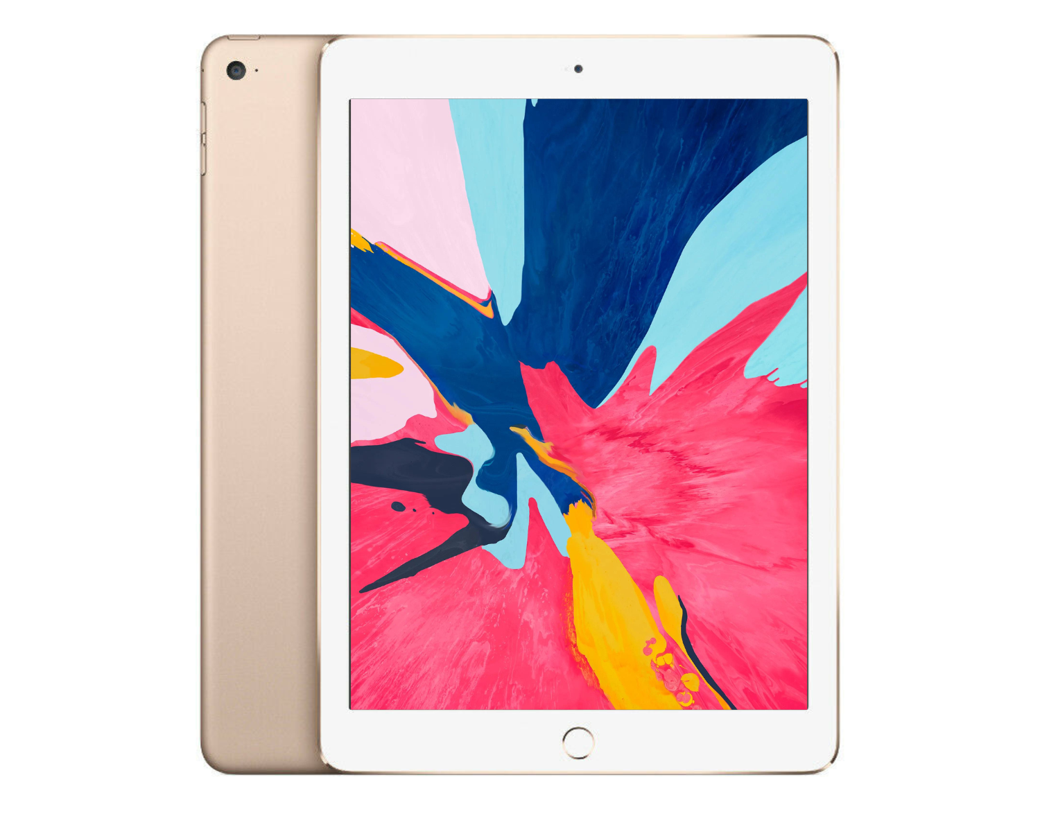 Apple iPad Air 2 A1567 (WiFi + Cellular Unlocked) 128GB Gold (Excellent)  865264630918